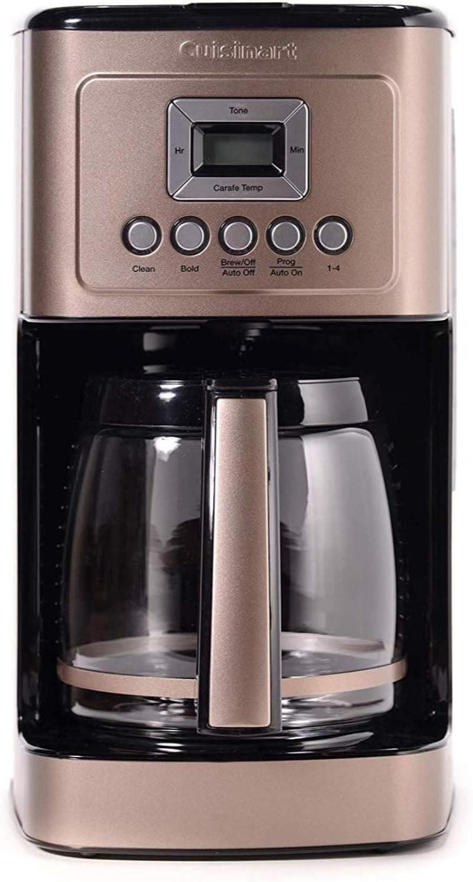 Cafetera programable Cuisinart DCC-3200 de 14 tazas, Umber