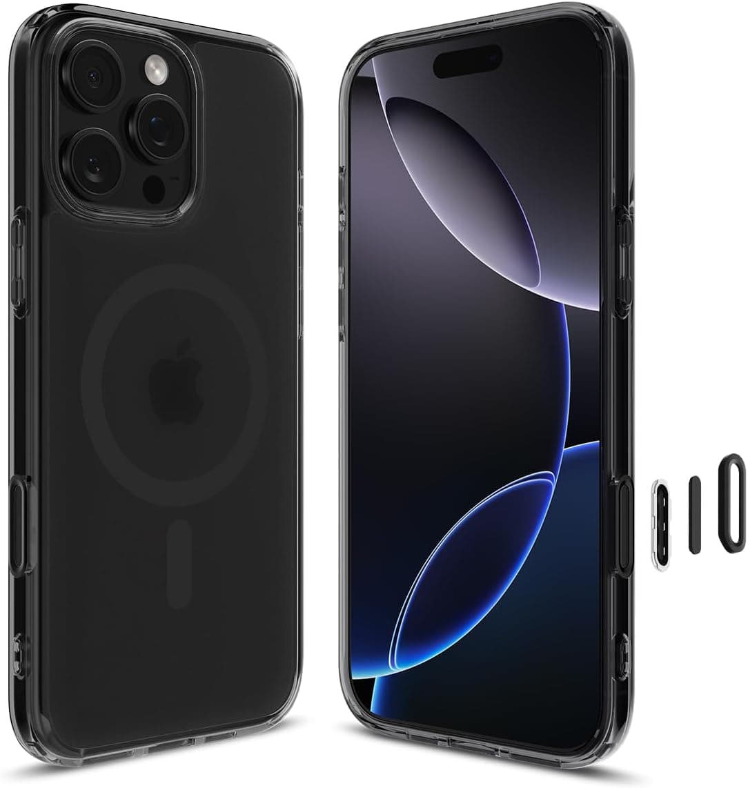 Spigen para iPhone 16 Pro Max, Ultra Hybrid T MagFit [Botón de control de cámara] [Compatible con Magsafe] - Negro escarcha