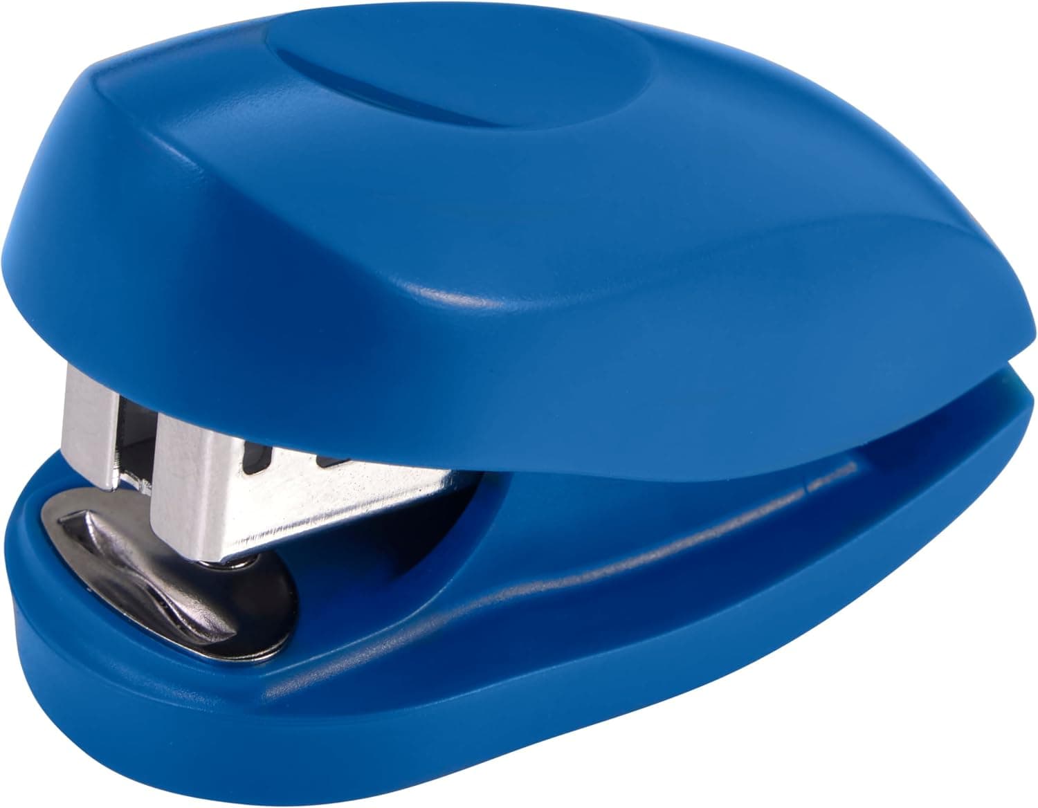 Mini grapadora Swingline, capacidad para 12 hojas, incluye quitagrapas incorporado y 1000 grapas estándar, Tot, azul (79172)