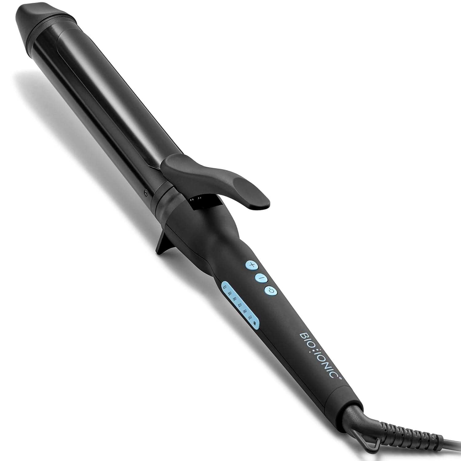 Rizador de barril largo Bio Ionic, tecnología de calor por humedad y NanoIonic MX | Rizador versátil con cilindro más largo para peinar fácilmente el cabello, múltiples tamaños de cilindro para rizos definidos y sin encrespamiento