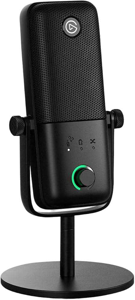 Elgato Wave:3 MK.2 Micrófono de condensador USB, efectos DSP | Protección Clipguard 2.0, calibración automática de ganancia, potenciador de voz integrado, compresor, ecualizador, dial multifunción, USB-C
