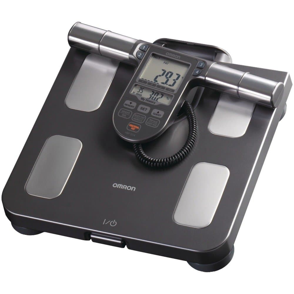 OMRON Body Composition Monitor & Scale (up to 330 pounds) | Track Skeletal Muscle Mass Loss/Gain, Weight, Visceral Fat, BMI and More (Non-Bluetooth)