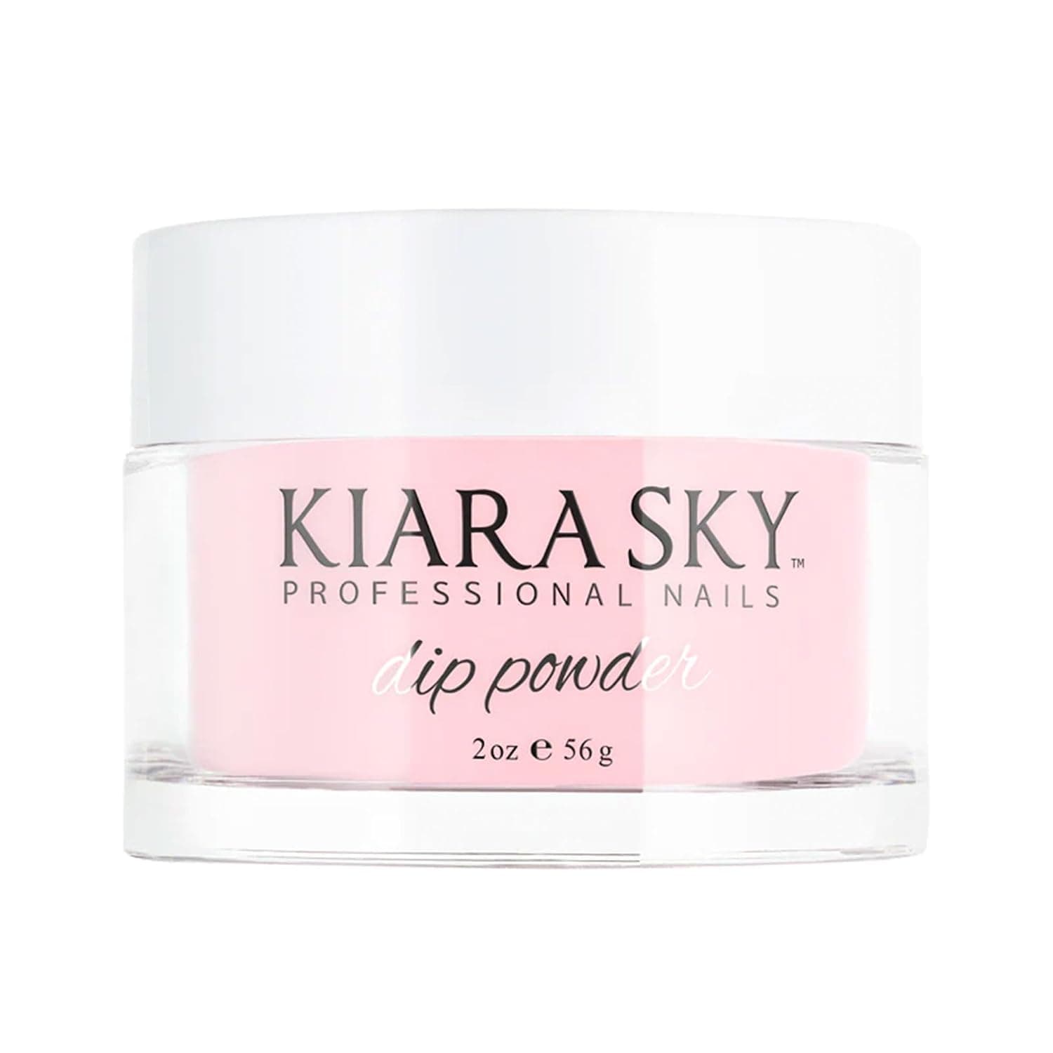 Kiara Sky Professional Nails Essential Dip Powder - Medium Pink 2oz - Perfect for French Manicures