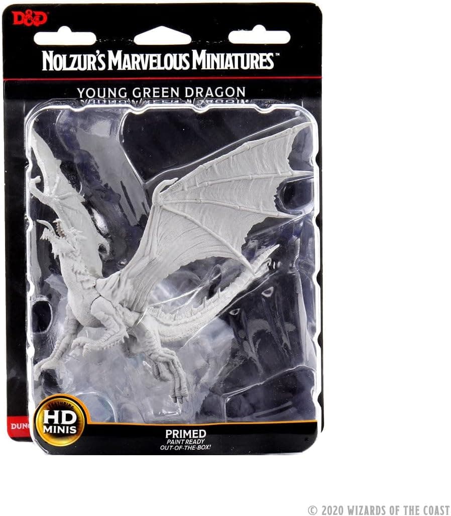 WizKids D&D Nolzur's Marvelous Miniatures: Young Green Dragon