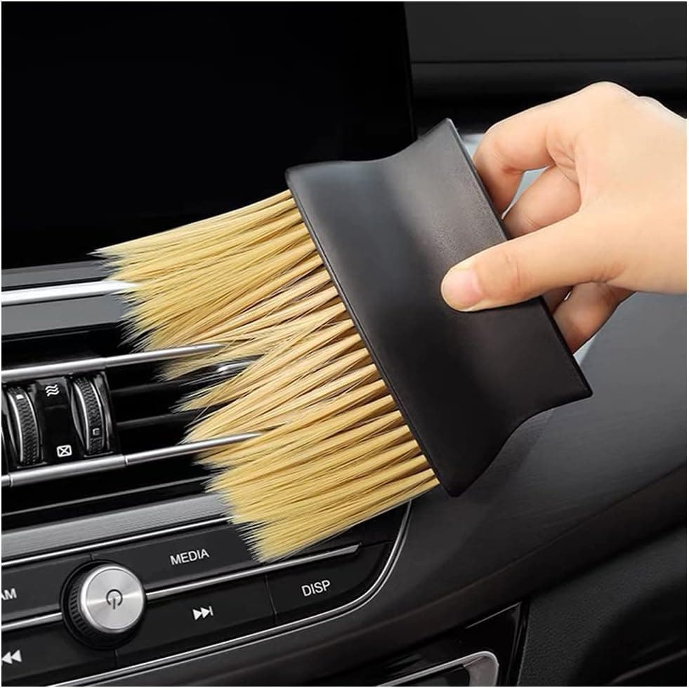 Auto Interior Dust Brush Soft Bristles Car Cleaning Brushes Duster Tool for Automotive