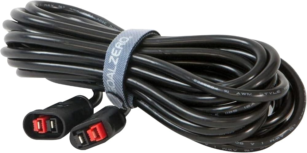Cable de extensión de 15 pies para panel solar Goal Zero Boulder 200 | Conecta Boulder 200 a centrales eléctricas Yeti 1000X+, protecciones de temperatura y sobrevoltaje