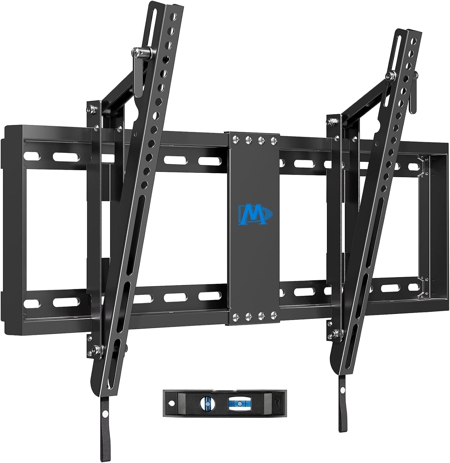 Mounting Dream Soporte de pared inclinable para televisores de 42 a 70 pulgadas, inclinable hasta 20 grados | Se adapta a VESA de 200 x 100 a 600 x 400 mm, carga de hasta 132 LBS, se adapta a montantes de 16", 18", 24", MD2165-LK