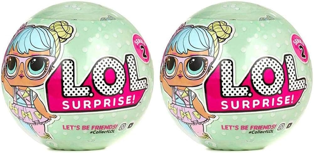 LOL Surprise Serie 2 ¡Seamos amigos! LOTE de 2 Sobres Misteriosos