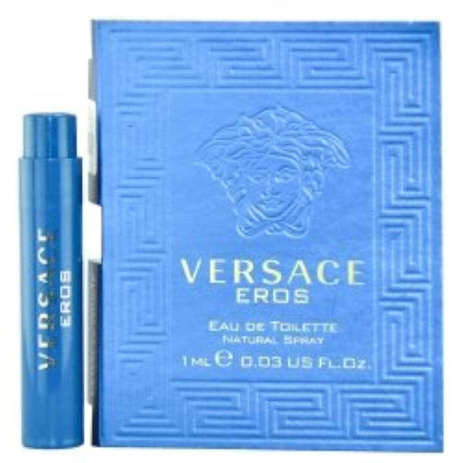 Versace Eros Eau De Toilette Splash para hombres, 0.17 onzas