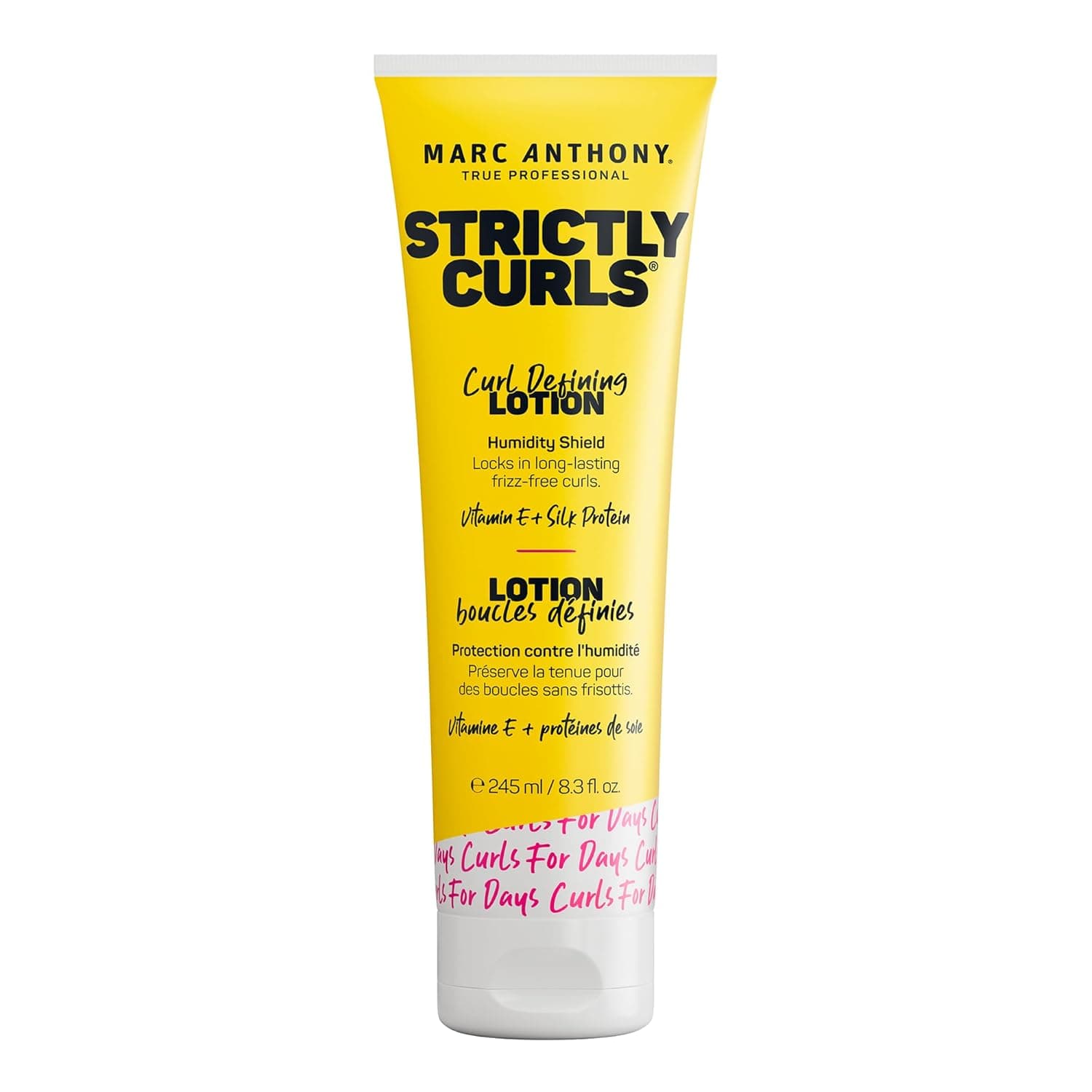 Marc Anthony Strictly Curls Defining Lotion - Gel ligero - Cabello rizado y ondulado | Crema-Gel para peinar el cabello Frizz Taming para una definición, rebote y brillo de rizos duraderos para rizos y ondas finos a medianos