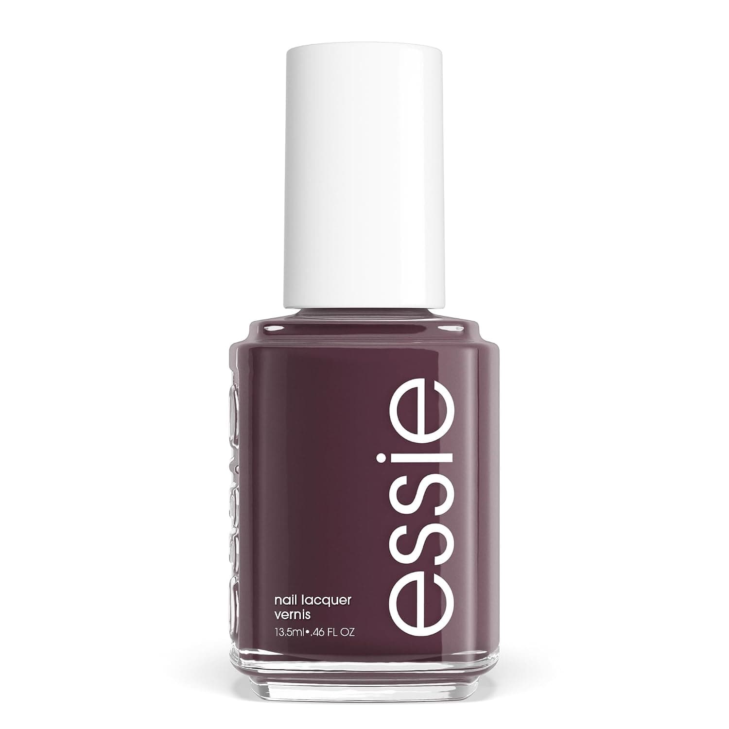 Esmalte de uñas essie, Esmalte de uñas gris de calidad de salón, vegano, Smokin Hot, 0.46 fl oz