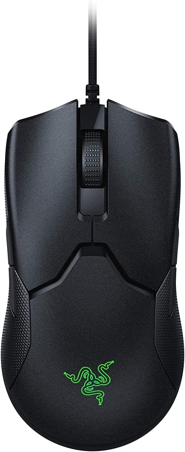 Razer Viper Ratón para juegos con cable ambidiestro ultraligero: El interruptor de mouse más rápido en juegos - Sensor óptico de 16,000 DPI - Iluminación Chroma RGB - 8 botones programables - Cable sin arrastre