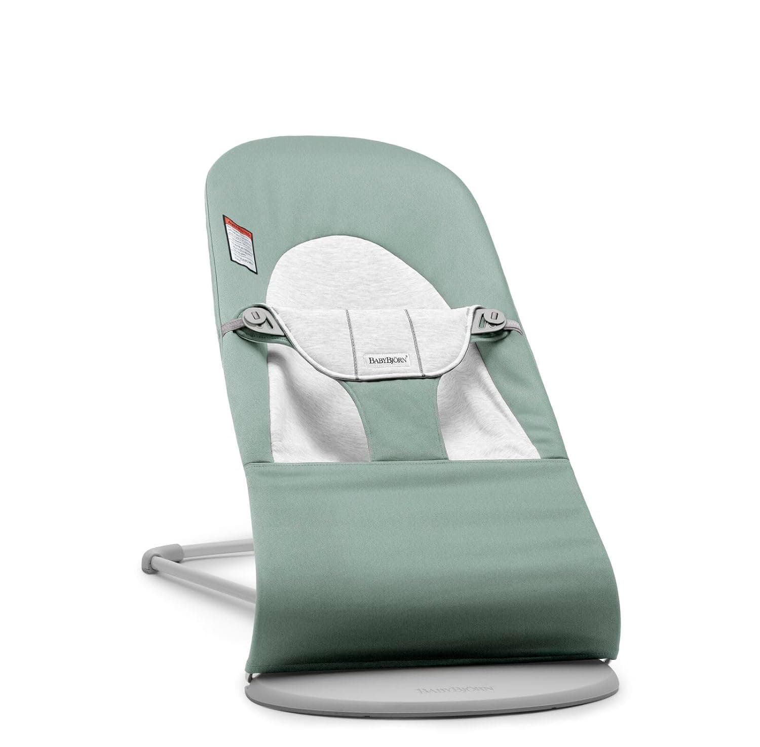 BabyBjorn Bouncer Balance Soft, Woven, Light Sage/Grey