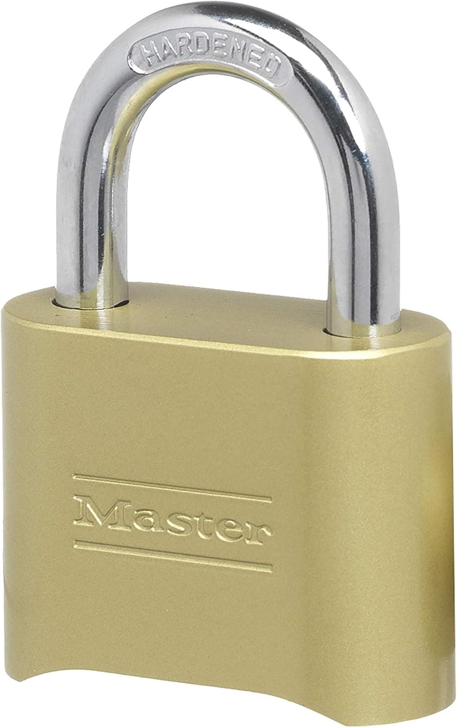 Candado Master Lock Combinado Cerradura de latón para exteriores, Cerradura de puerta de 2 pulgadas 175D