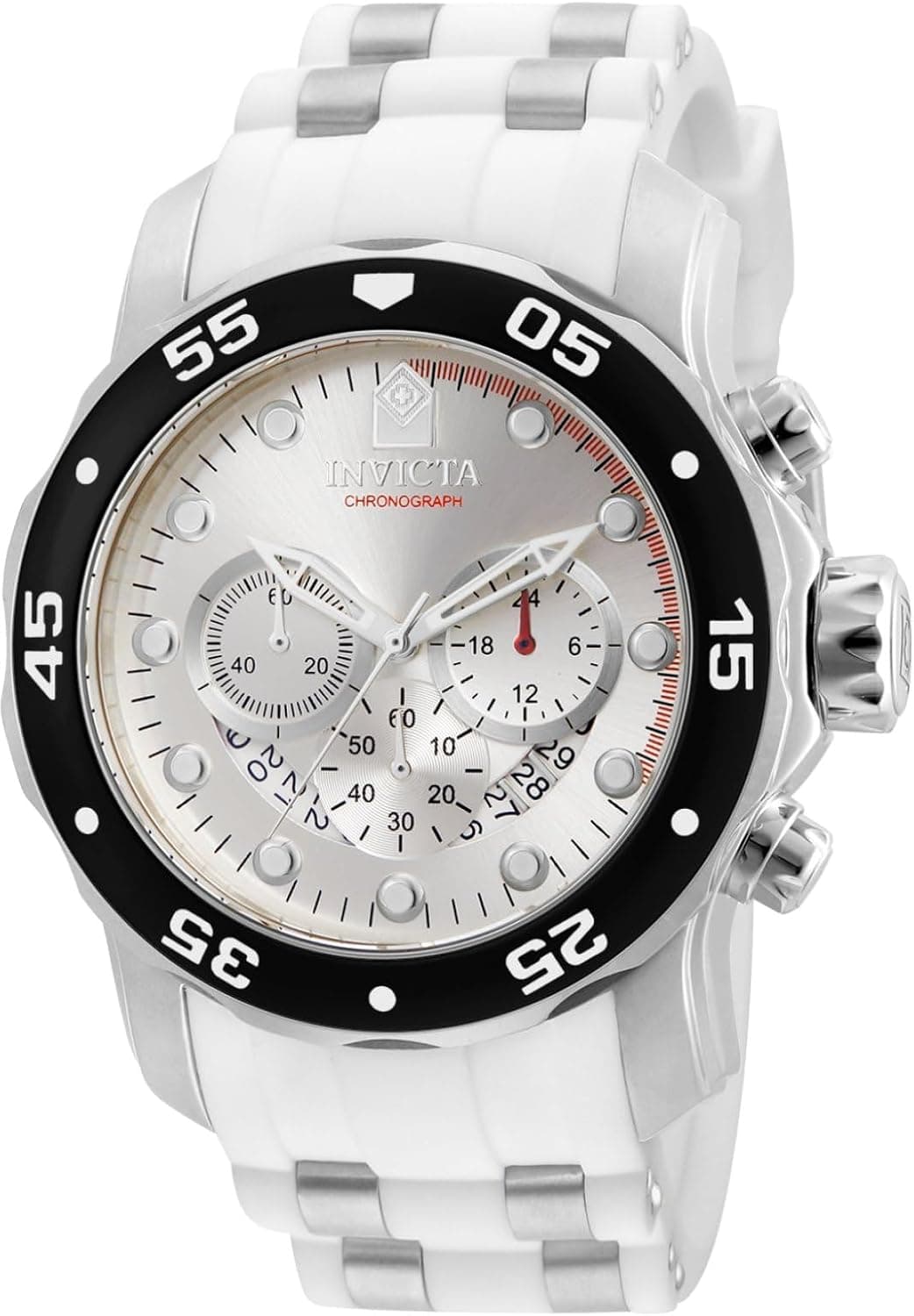 Reloj de cuarzo de acero inoxidable Invicta Pro Diver para hombre