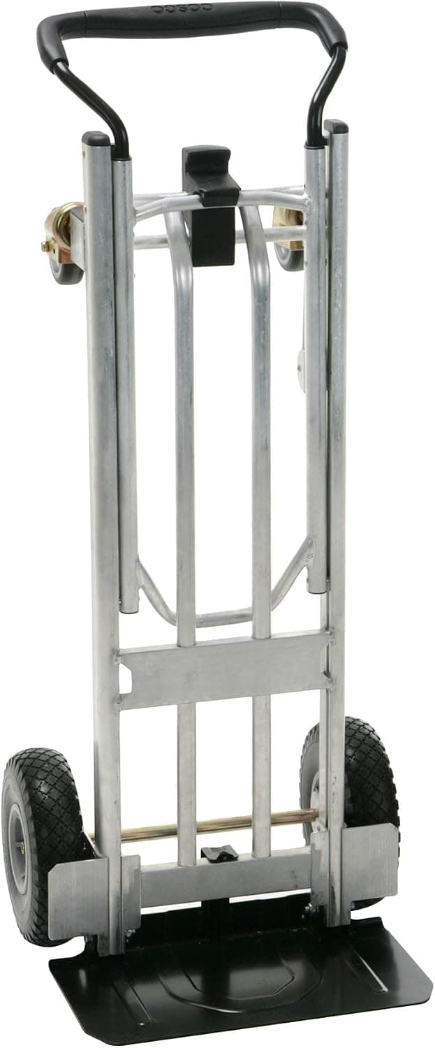 Cosco 3-in-1 Folding Series Hand Truck/Cart/Platform Cart with Flat-Free Wheels