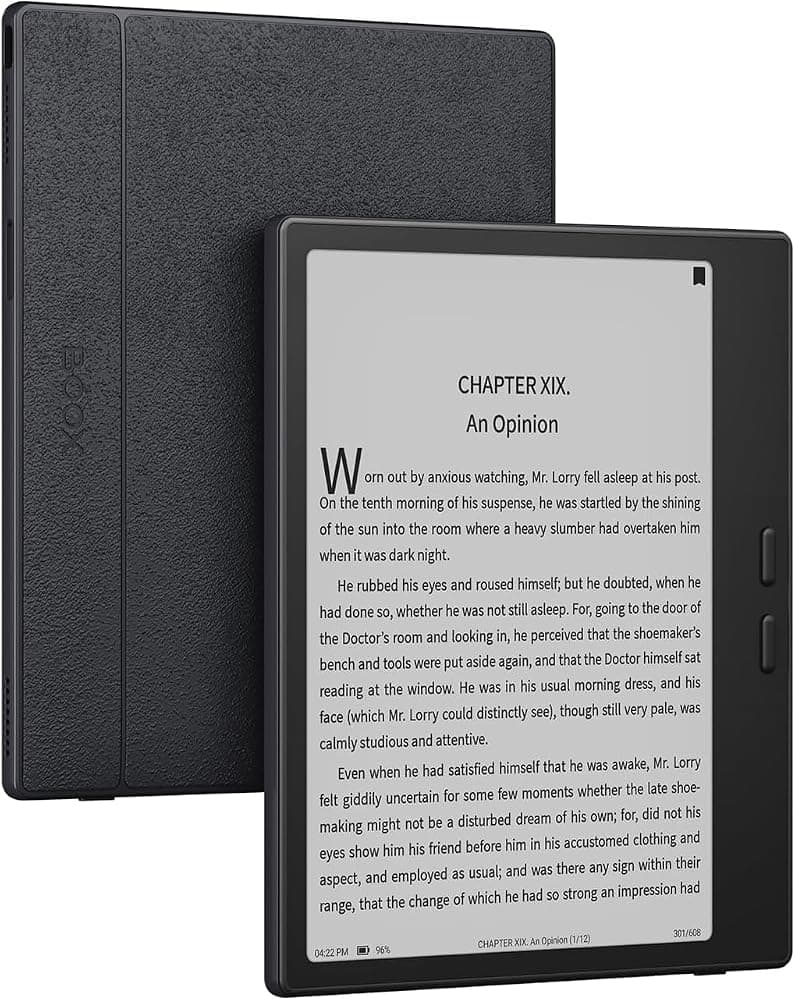 BOOX Tablet Go 7 B/W E Ink Tablet 4G 64G Soporte Active Stylus InkSense (Negro)