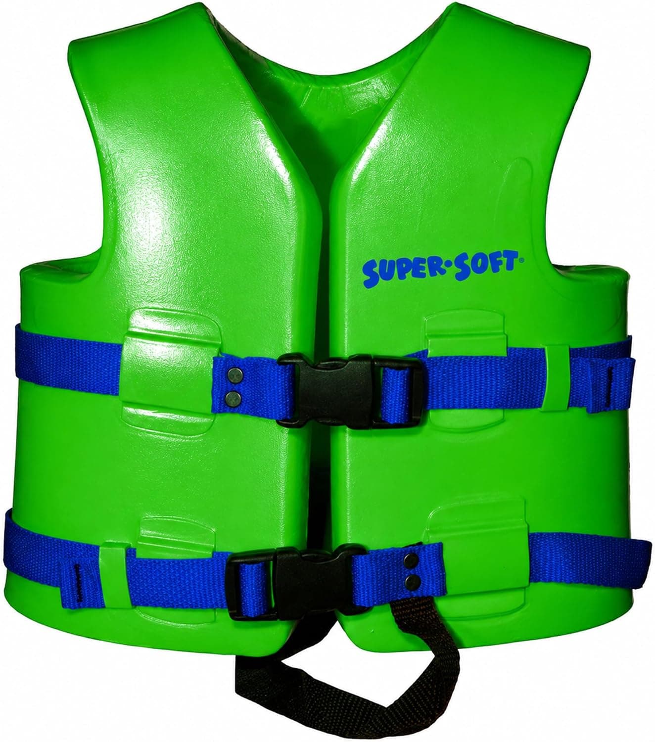 TRC Recreation Chaleco salvavidas súper suave para niños, chaleco de natación de espuma recubierta de vinilo aprobado por USCG para niños, equipo de piscina y playa