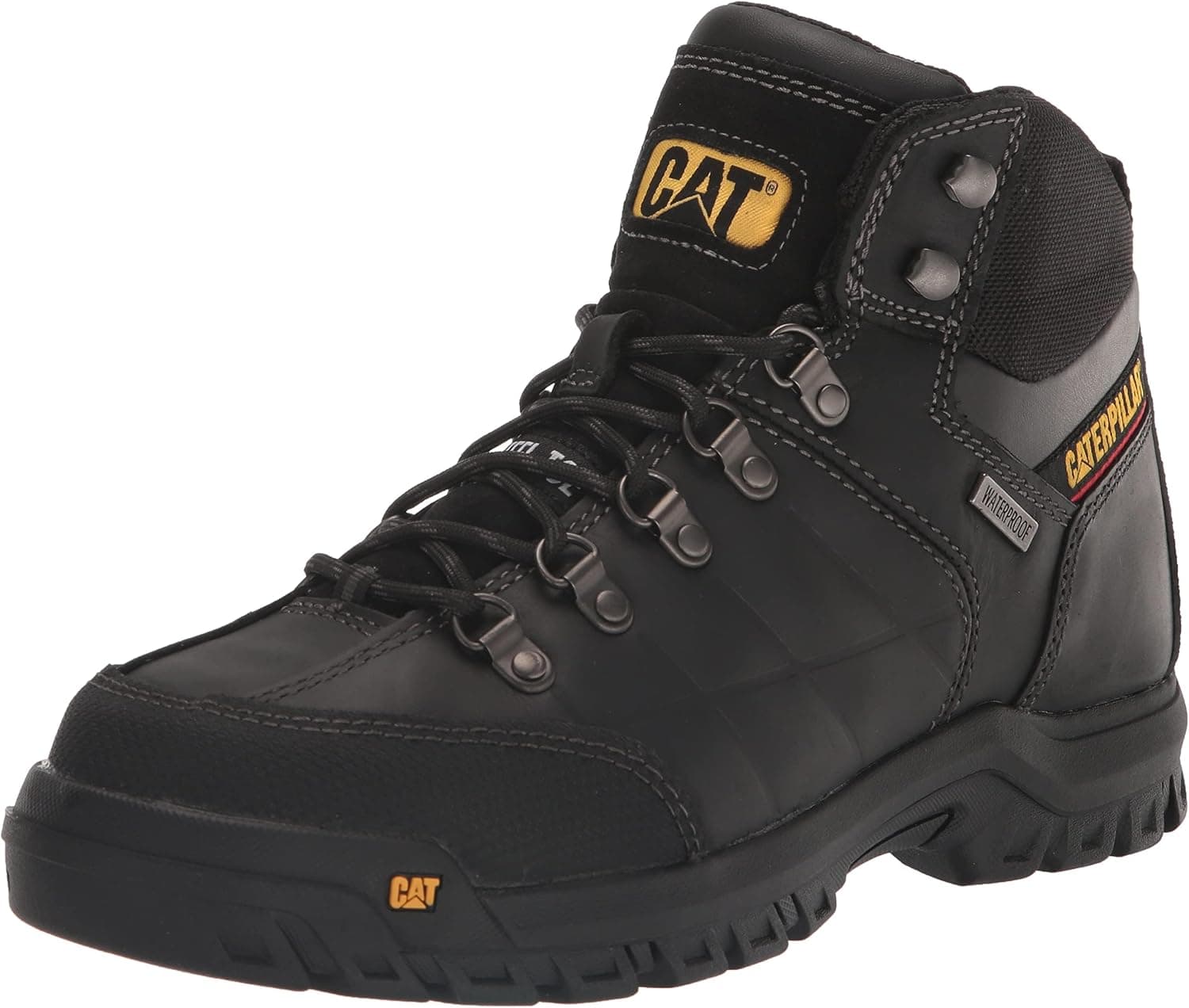 Bota de trabajo CAT Threshold impermeable con punta de acero para hombre