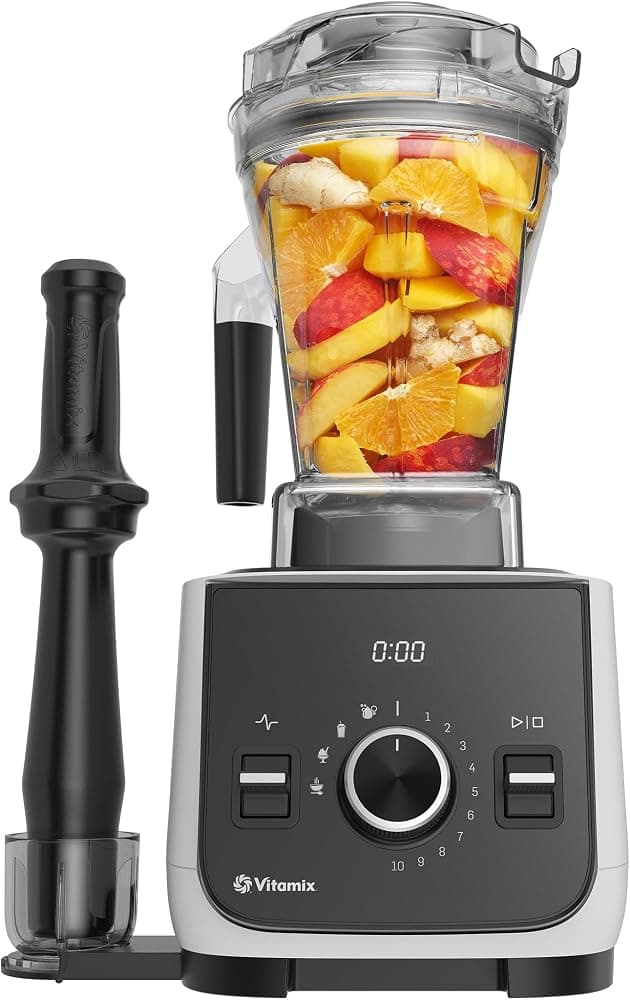 Licuadora profesional Ascent X2, 3 programas, blanco polar | 48 onzas Contenedor, Aparato de Cocina para Batidos, Sopas y Más, Pulso, Velocidad Variable, Programa de Autolimpieza, AUTODETECCIÓN