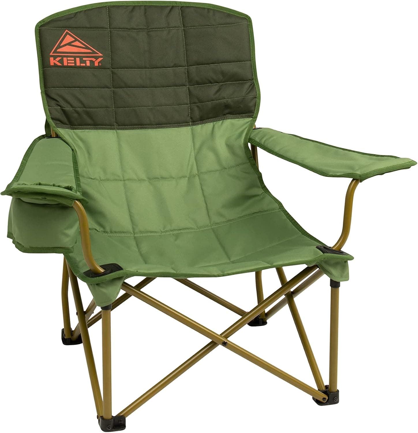 Silla plegable Kelty Lowdown, asiento de camping para fiestas en el patio, sábados de fútbol, ​​conciertos, playa, portón trasero (eneldo)