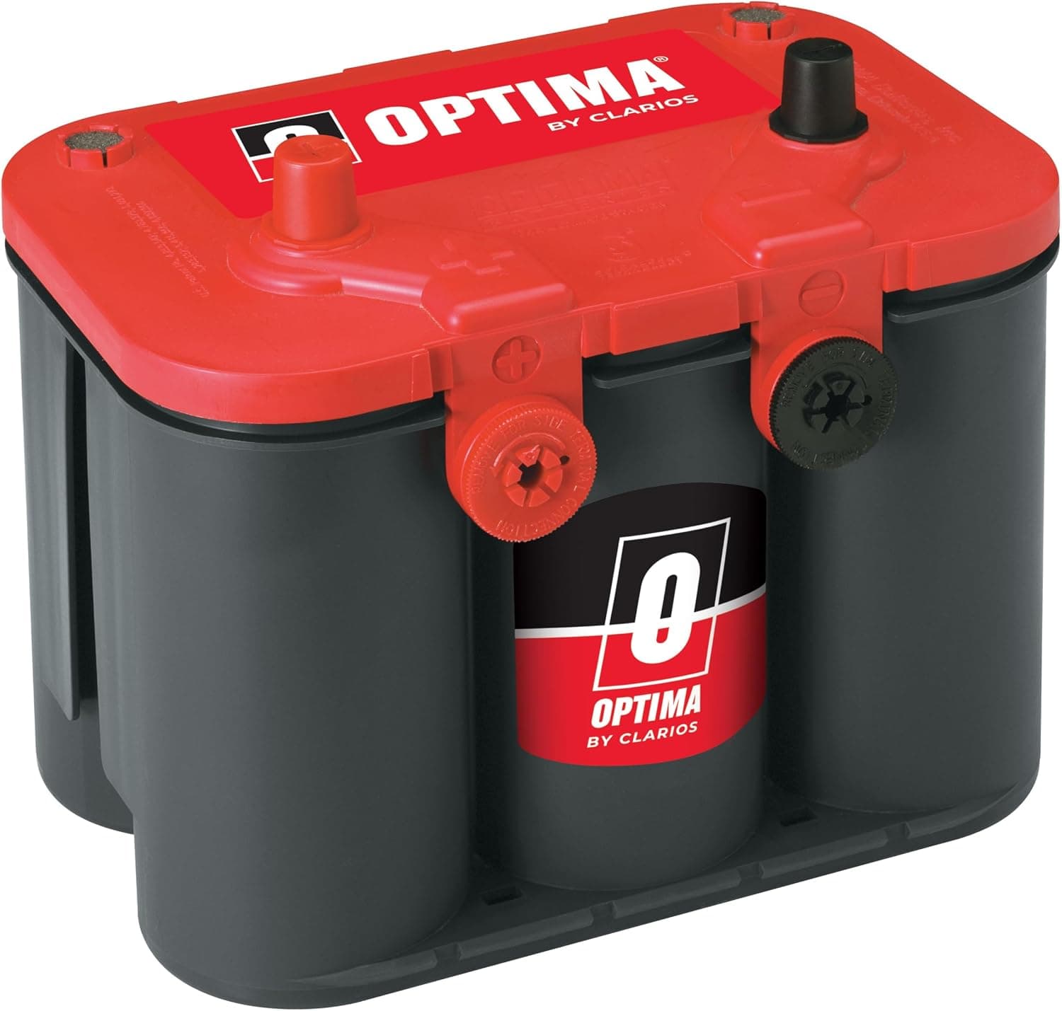 Baterías OPTIMA de alto rendimiento 34/78 Batería de arranque AGM sellada RedTop para automóviles, camiones y SUV, 800 CCA, terminales SAE y GM duales, sin mantenimiento, montaje versátil | Batería de arranque para automóviles, camiones y SUV, 800 CCA, terminales SAE y GM duales, sin mantenimiento, montaje versátil