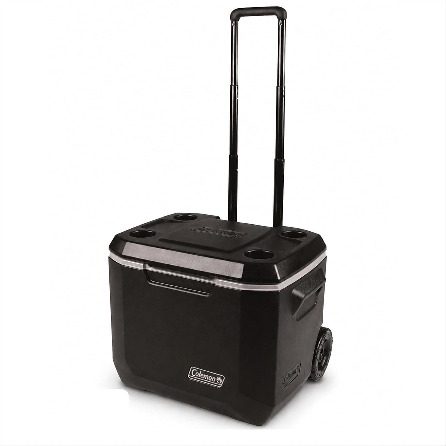Coleman Xtreme Enfriador rodante con ruedas, aislamiento de pared extra que mantiene el hielo hasta 5 días, enfriador duro portátil con ruedas