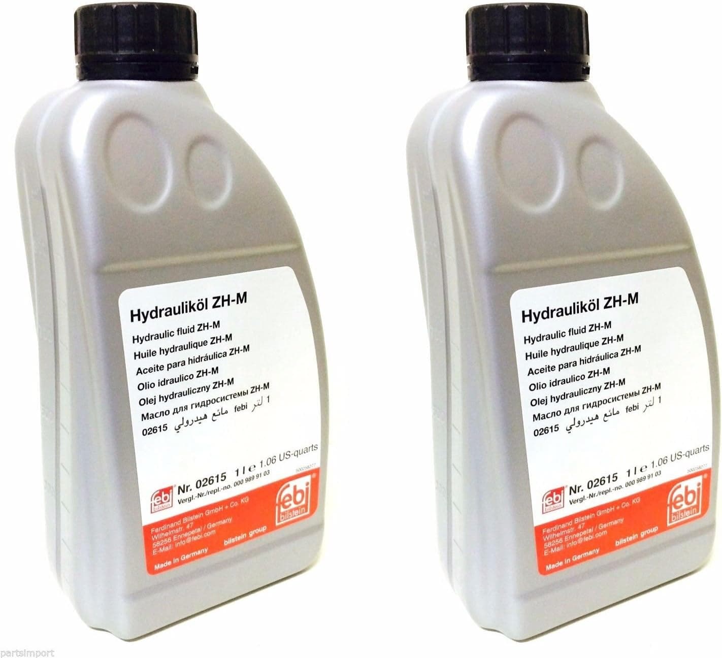 Febi Bilstein for Mercedes 2Lt Hydraulic Fluid for Suspension and Convertible