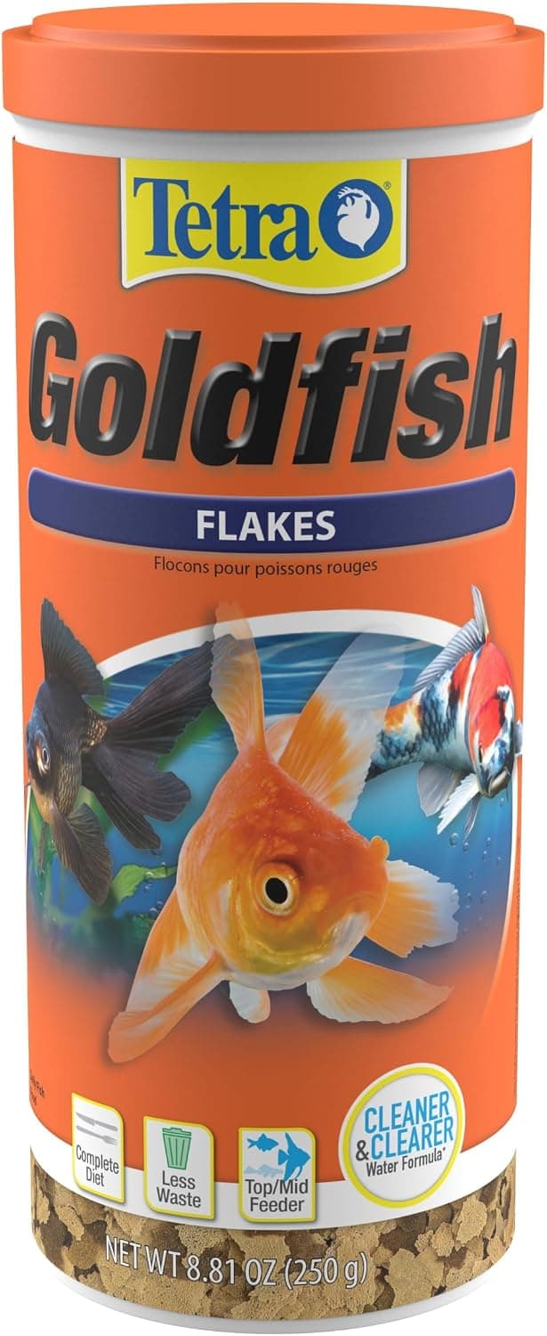 Tetra Goldfish Flakes Alimento para peces, 8.81 oz