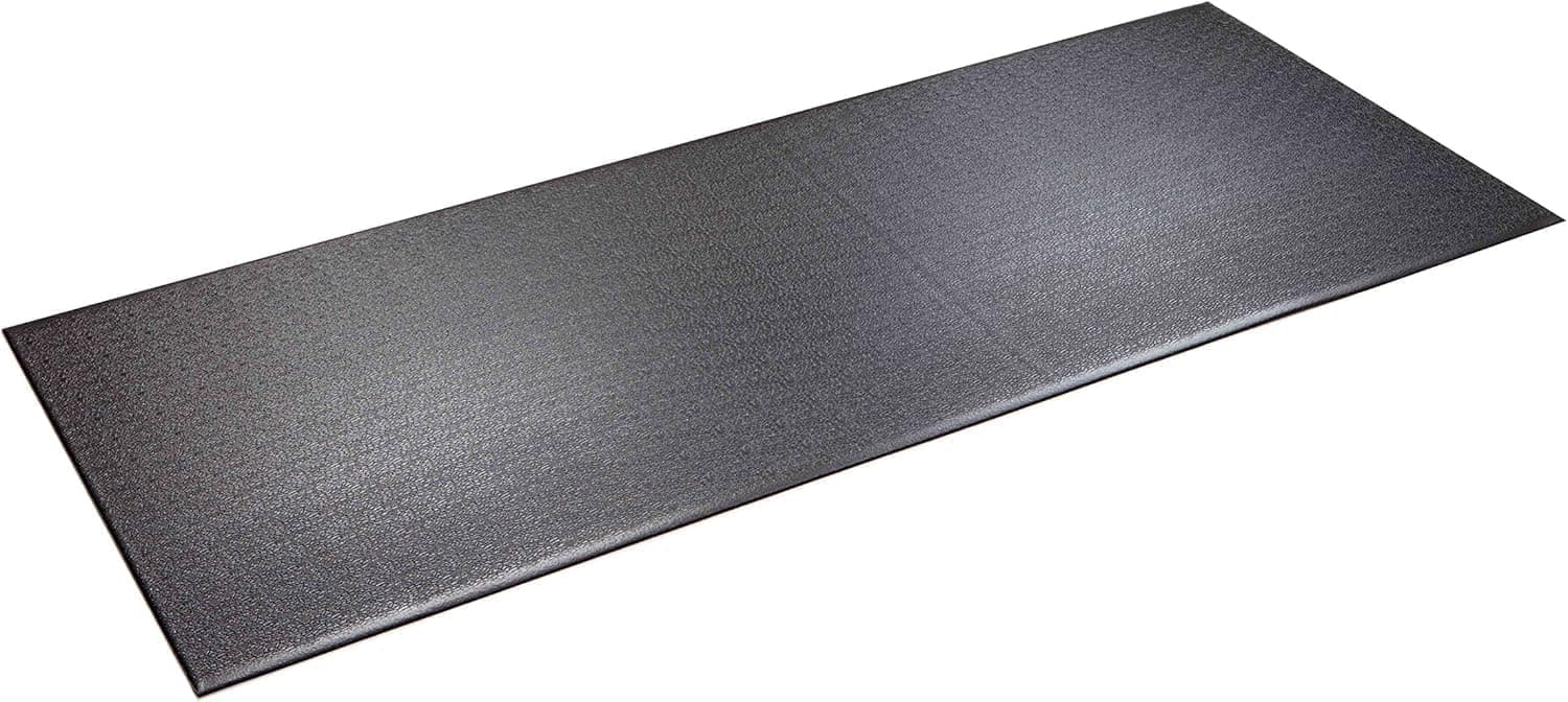 SuperMats Alfombrilla antideslizante para equipos resistentes 12GS | 36" × 90": se adapta a cintas de correr, máquinas elípticas, máquinas de remo, bicicletas reclinadas, gimnasios domésticos y equipos de ejercicios de gran tamaño.