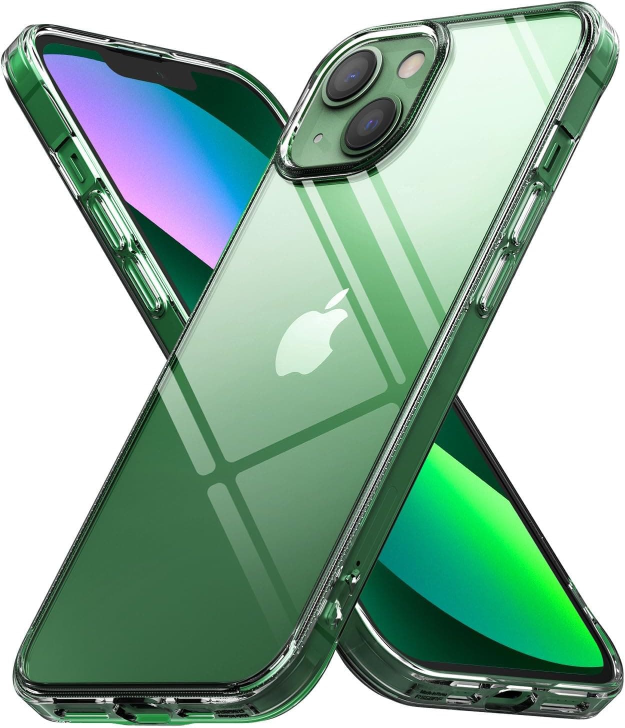 Funda Ringke para iPhone 13 [Fusion Clear] | Recubrimiento UV para bolsas de aire resistentes a rayones y decoloración, a prueba de golpes