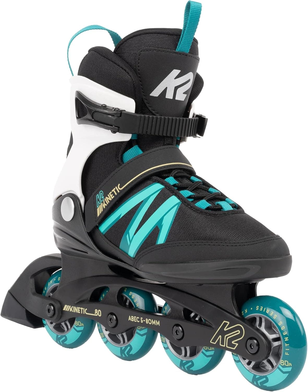 K2 Kinetic 80 Patines En Línea Mujer, Patines Softboot Originales Transpirables Y Cómodos para Mujer