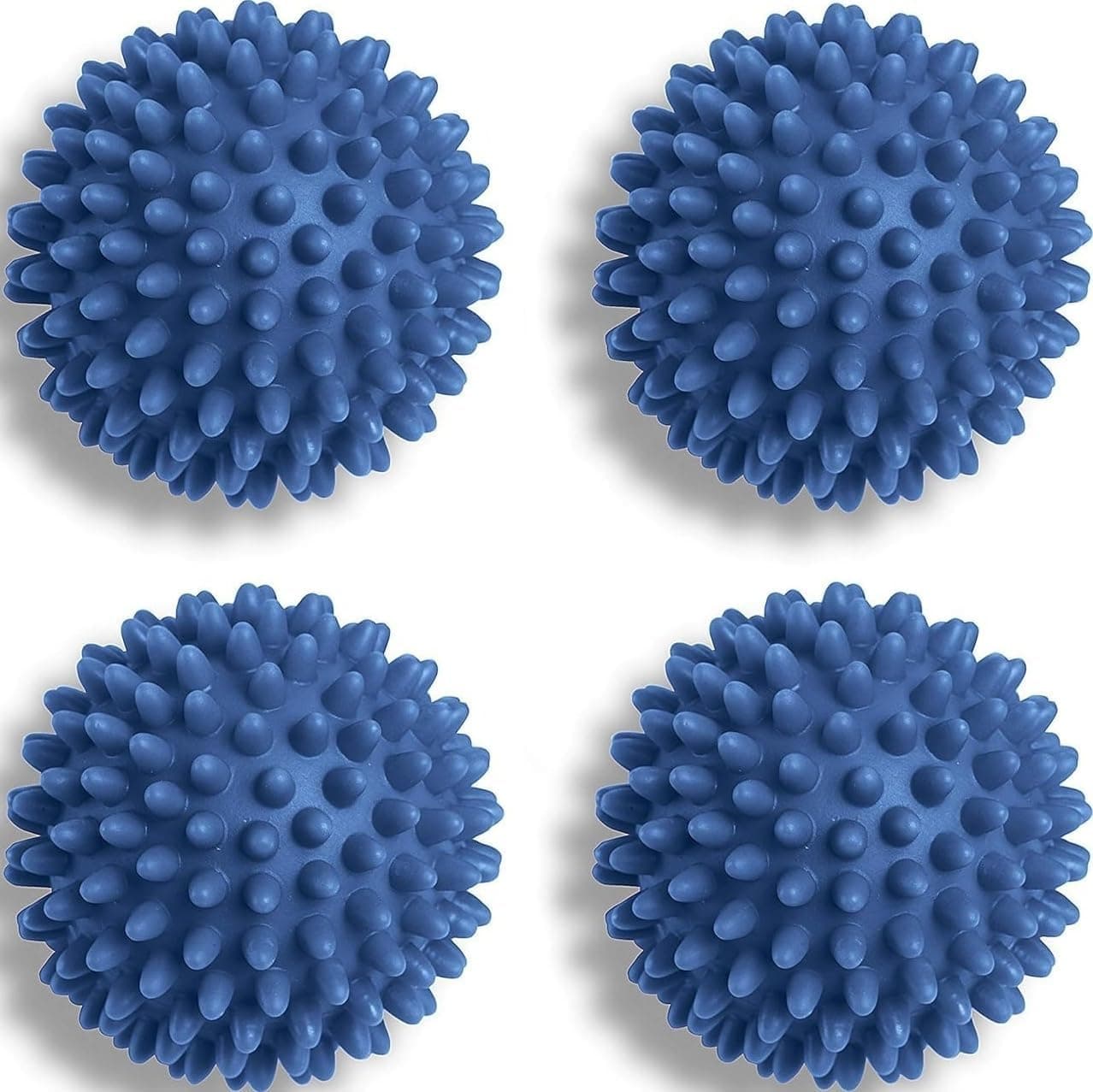 Whitmor Dryer Balls - Alternativa suavizante de telas ecológica (Juego de 4), Azul