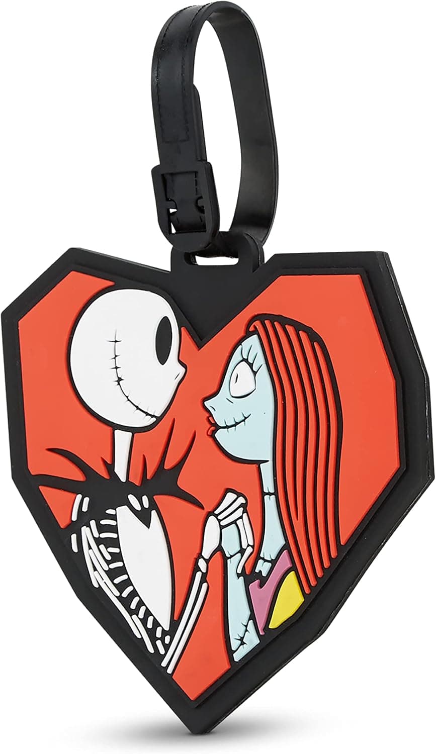 American Tourister Etiqueta de equipaje Disney, talla única, Pesadilla antes de Navidad