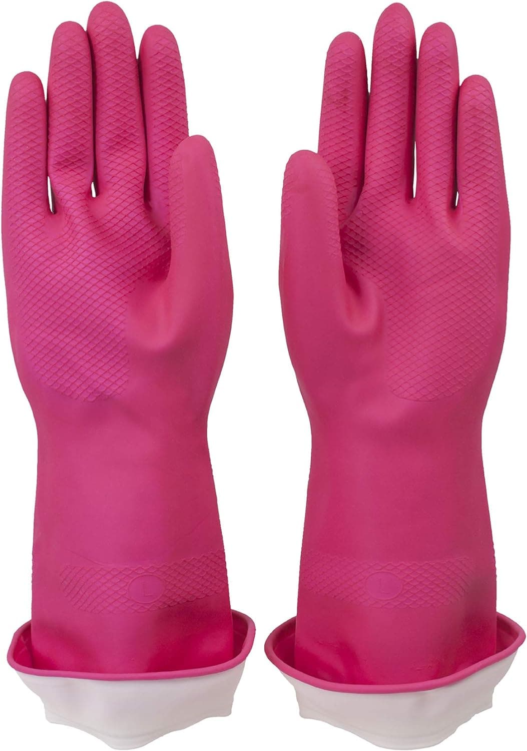 Casabella 46060 Premium Waterblock Guantes, Grande, 1 par, Rosa