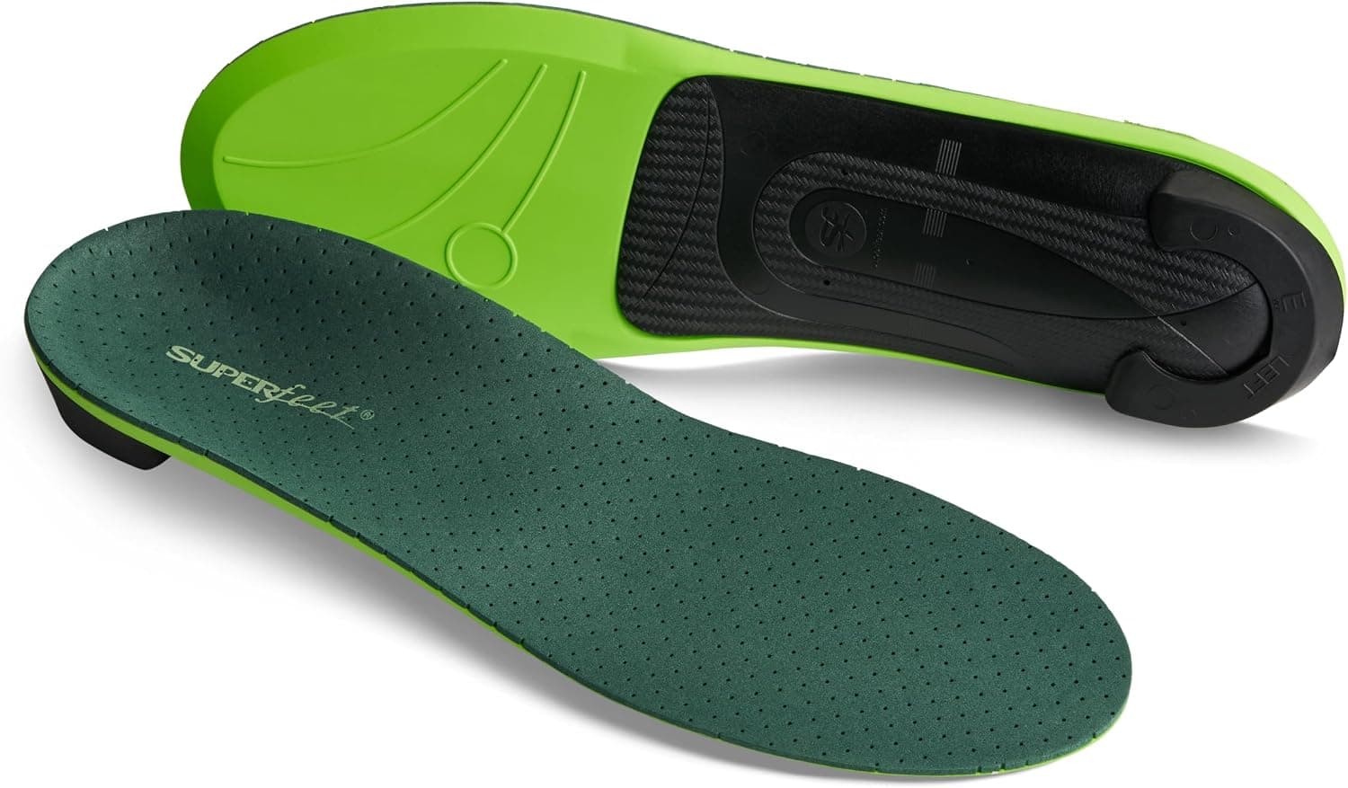 Superfeet Casual Pain Relief Insoles (Everyday) for Plantar Fasciitis Relief & Everyday Wear with All Arch Heights Support - 2.5-5 Men / 4.5-6 Women