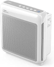 COWAY Purificadores de aire para el hogar de hasta 1748 pies², filtro HEPA para humo, alergias, caspa de mascotas, olores, monitor de calidad del aire, modo automático y ecológico, temporizador, indicador de filtro, garantía de 3 años, Airmega 200M blanco