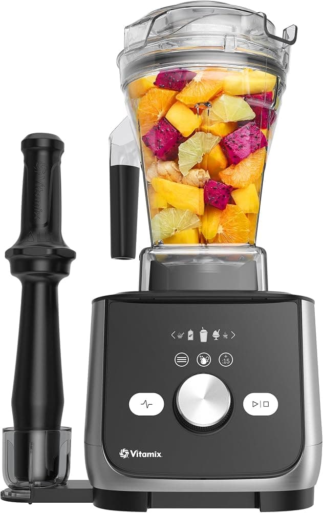 Licuadora profesional Ascent X5, 10 programas, acero inoxidable cepillado | 48 onzas Contenedor, Aparato de Cocina para Batidos, Sopas y Más, Pulso, Velocidad Variable, Programa de Autolimpieza, AUTODETECCIÓN