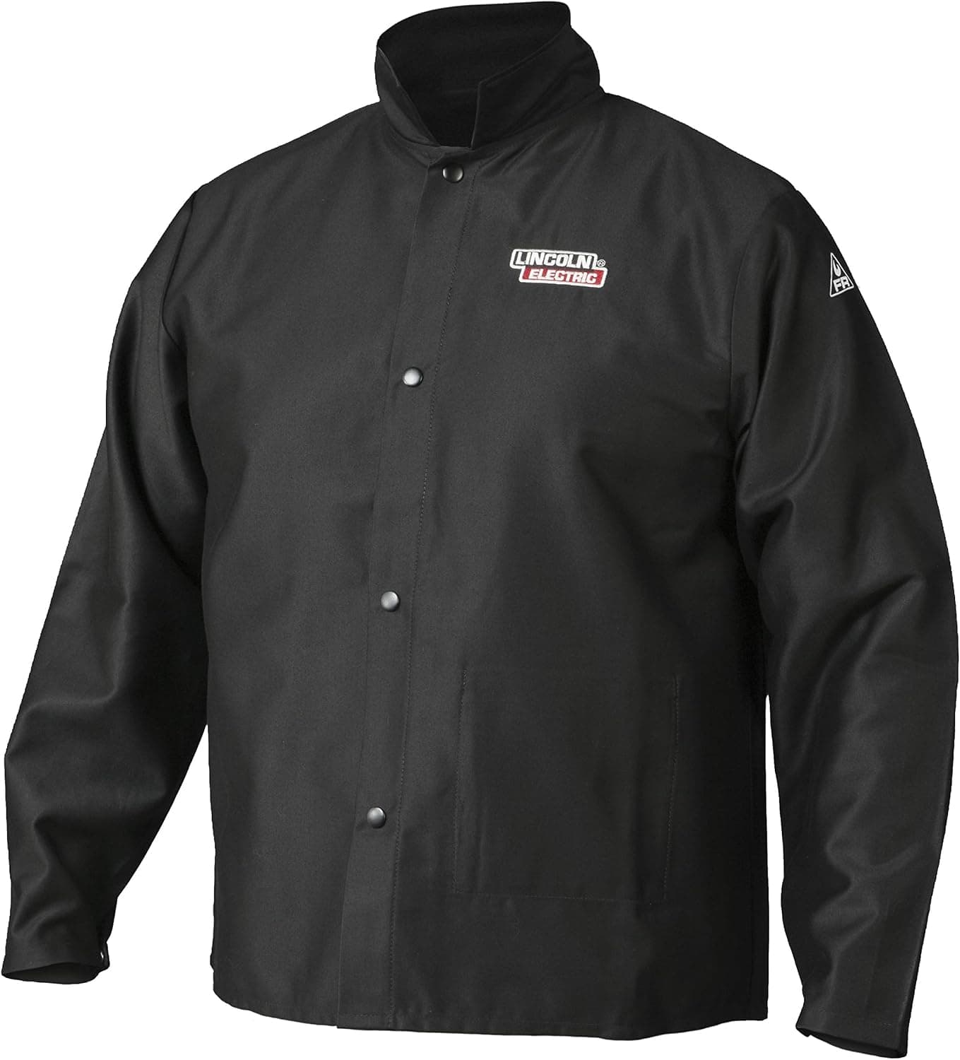 Lincoln Electric Chaqueta de soldadura de algodón resistente al fuego (FR) premium | Transpirable | K2985