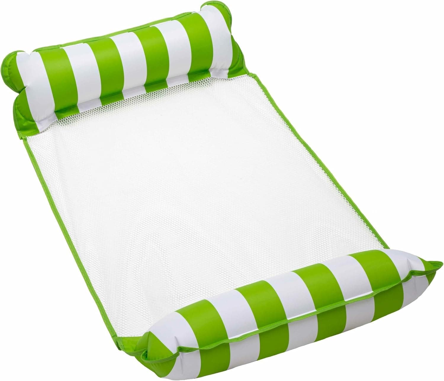 Aqua 4-en-1 Monterey Hamaca Flotador para piscina y hamacas de agua - Paquetes múltiples 2-3-4 - Múltiples colores/estilos - para adultos y niños flotantes