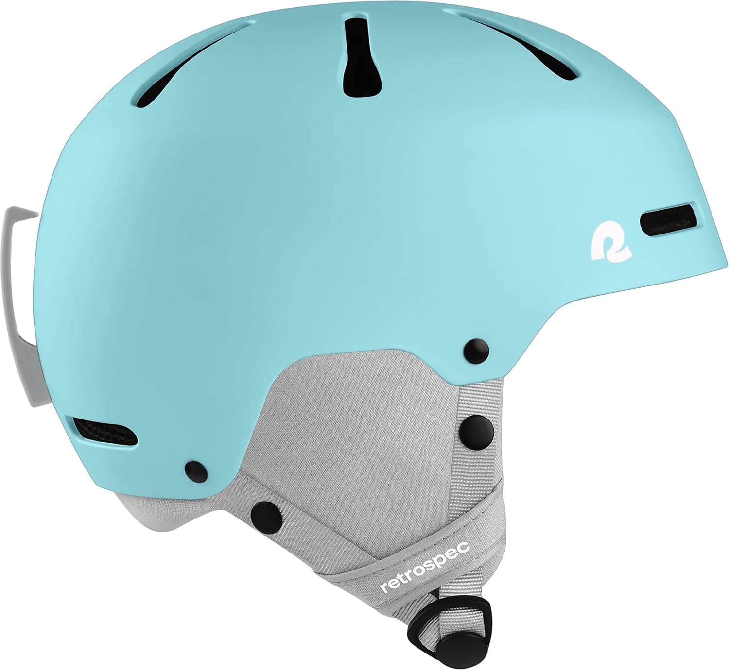 Comstock Casco de esquí y snowboard para niños con carcasa de ABS, protección contra impactos EPS y 10 respiraderos de refrigeración - Equipo de deportes de invierno ajustable, clip para gafas