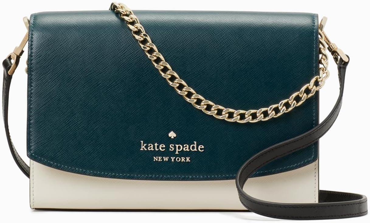 Kate Spade New York Bandolera convertible de piel Carson Saffiano