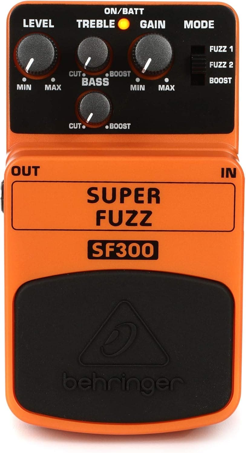 Pedal Behringer Super Fuzz Sf300 3-Mode Fuzz Distortion Effects