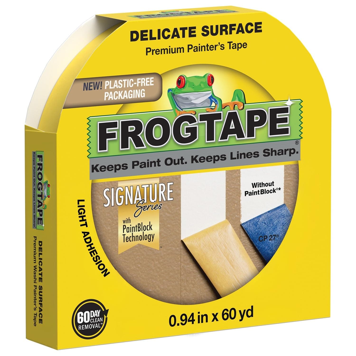 FrogTape (2-Pack) Delicate Surface Frog Tape .94 inch x 60 Yard