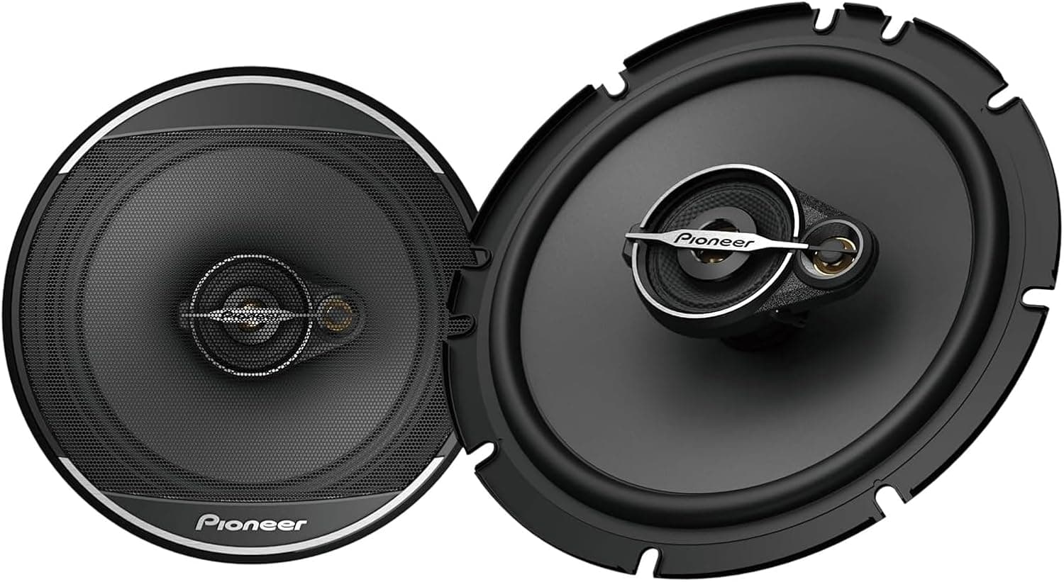 Altavoces coaxiales de 3 vías PIONEER Serie A estándar TS-A1671F 6,5"320 W máx.