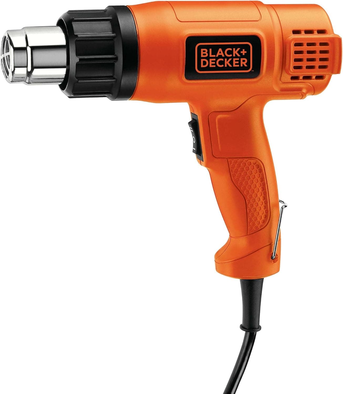 BLACK+DECKER Heat Gun for Crafts, Corded, Dual Heat Settings up to 1000 Degrees, 1350 Watt (HG1300)