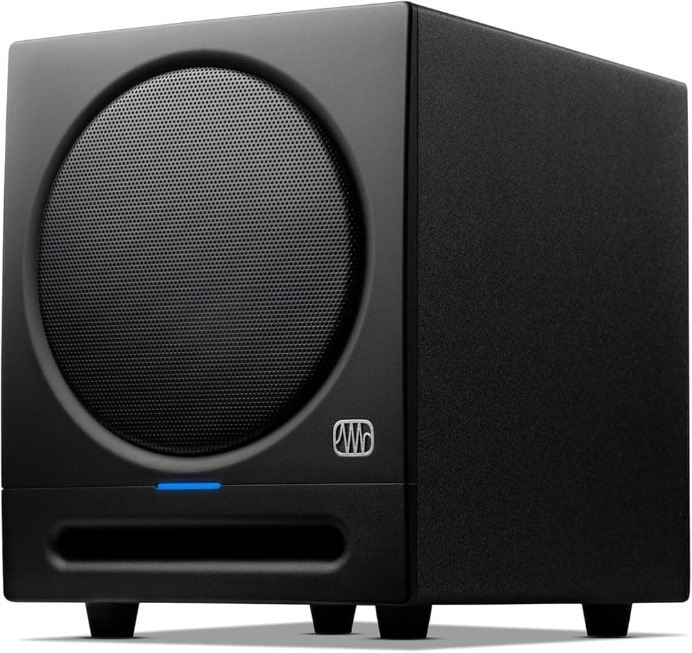 PreSonus Eris Sub 8BT: subwoofer activo de 8 pulgadas, subwoofer activo, subwoofer activo, inalámbrico, Bluetooth, audio doméstico, altavoz de graves, cine en casa, producción musical, juegos | subwoofer activo, inalámbrico, Bluetooth, audio doméstico, altavoz de graves, cine en casa, producción musical, juegos