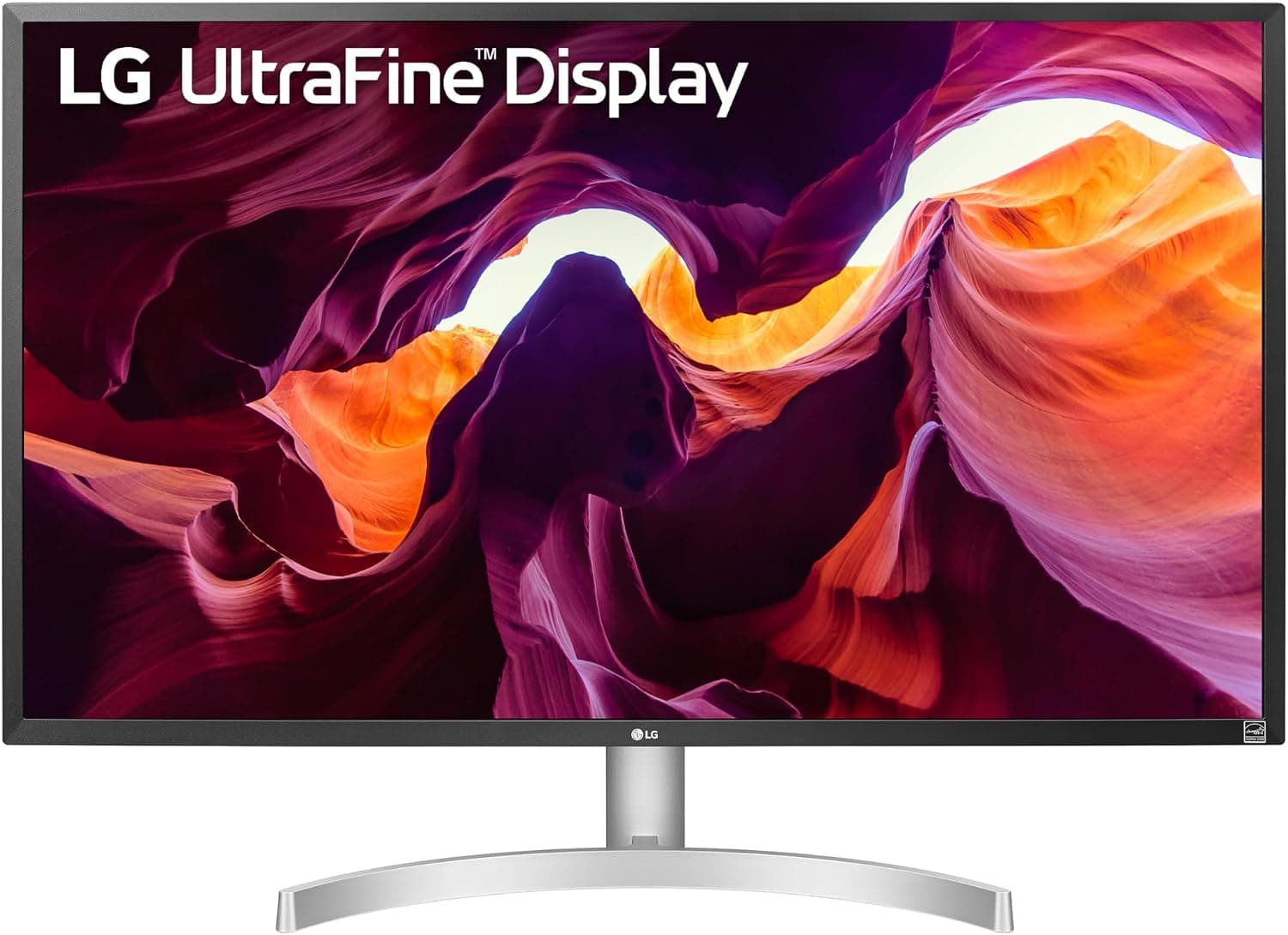 LG 27UL500-W Monitor de computadora ultrafino 4K UHD (3840 x 2160) de 27 pulgadas, IPS, AMD FreeSync, HDR10, HDMI, DisplayPort, estabilizador de negro, blanco