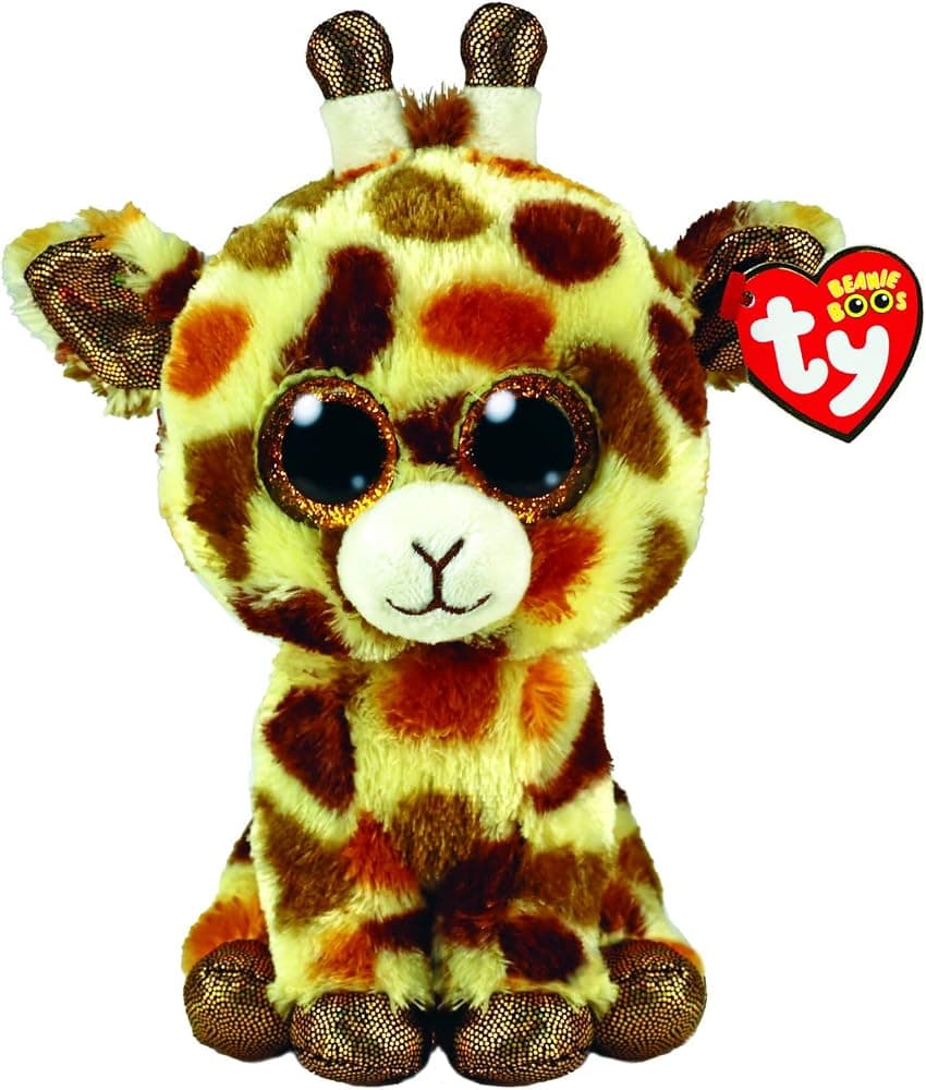 Zancos Beanie Boo - Jirafa color canela - 6"