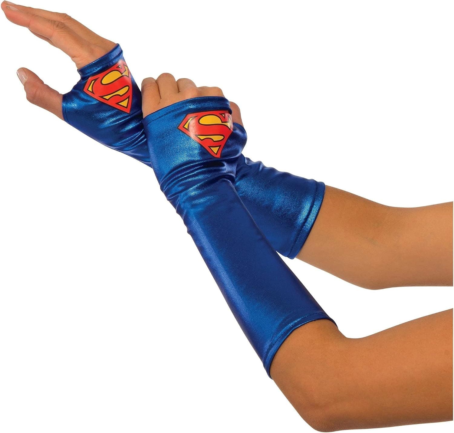 Rubies DC Comics Superheroes: Supergirl Gauntlets for Adults, Women's No Size